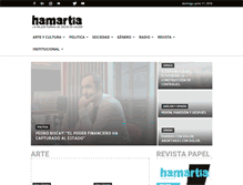 Tablet Screenshot of hamartia.com.ar